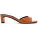 Steve Madden Hints Mules Cognac Crinkle Leather Maat: 37
