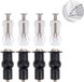 Set de fixation pour abattant de WC sans marque - Pièces de rechange pour charnières - 8 pièces