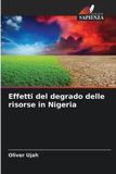 Effetti OmniScriptum SRL Effetti del degrado delle risorse in Nigeria Paperback