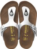 Birkenstock Gizeh Kids Teenslipper Zilver Maat 36