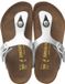 Birkenstock Gizeh Kids Teenslipper Zilver Maat 36