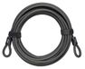 Axa Câble antivol double boucle 1000/10 - noir