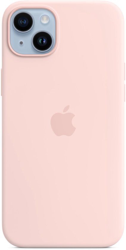 Apple Siliconenhoesje met MagSafe voor iPhone 14 Plus - Kalkroze