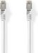 Nedis CAT8.1-Kabel - S/FTP - RJ45 - 5m - Blanc