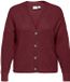 ONLY CARMAKOMA Dames Cardigan Knt Noos Cabernet M-46/48