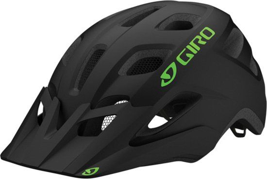 Giro Tremor Helm Junior - Zwart/Groen - Unisex - One Size