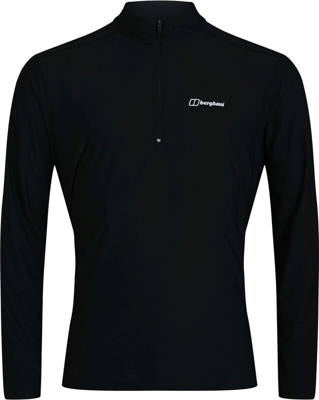 Berghaus 24/7 Base Half Zip LS Top Men's, Black M 2023