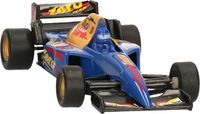 Goki Modelauto Racewagen - blauw - 10 cm