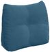 vidaXL Coussin de dossier bleu 60 x 24 x 50 cm velours