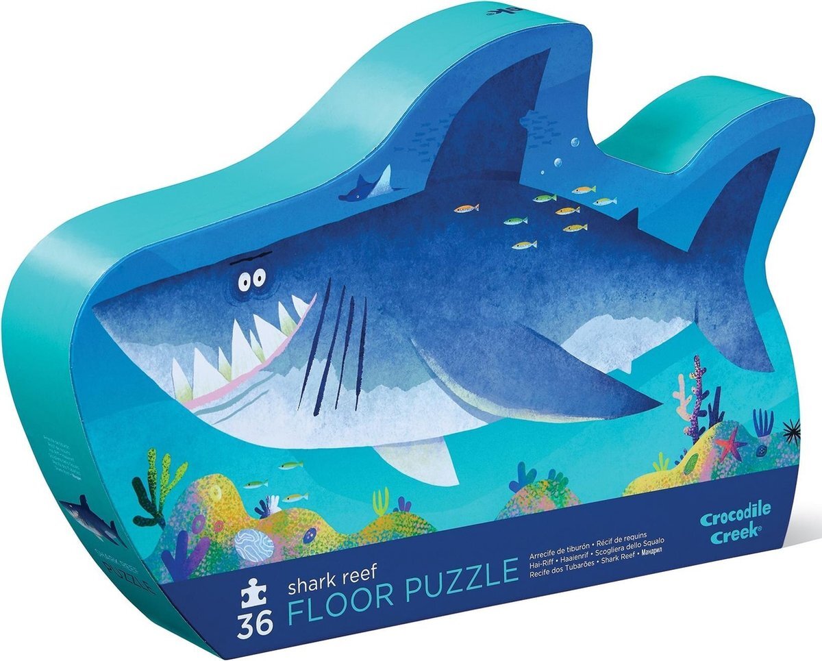 Crocodile Creek Puzzel Shark Reef - 36 stukken