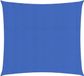 vidaXL Zonnezeil 160 g/m² 2,5x2,5 m HDPE Blauw