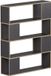 Vicco Eneos Ruimteverdeler – 100 x 124.5 cm Antraciet/eiken