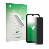 upscreen Privacy Protector voor Oukitel WP66 | Anti-Spy Screen Protector Made in Germany Blauwlichtfilter Antikras Transparant