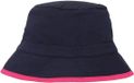 Neutral Reversible Bucket Hat NE93061 - Navy/Pink - S/M