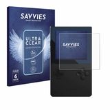 Savvies Screenprotector voor Analogue Pocket - Folie Beschermfolie transparant 6 Stuks