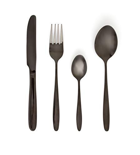 Quid Celebrat - Bestekset - 24-delig - Zwart