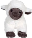 GIPSY TOYS Zacht pluche lammetje - 20 cm - Beige/grijs