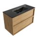 Saniclass SW1578594/SW773932 Ensemble de meubles de salle de bain - 100x45x62cm - Chêne mat naturel