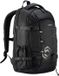 BARRENS Sac à dos de randonnée Hommes Femmes Sac à dos imperméable 29L avec compartiment pour ordinateur portable 15,6 pouces Sac à dos de trekking pour affaires sports (Noir)