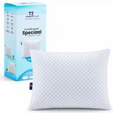 Slaapspeciaal Traagschuim Hoofdkussen Ergonomisch Kussen tegen Nekklachten 50x70 cm Aanpasbare Vulling Verkoelend Memory Foam Pillow