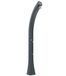 Arkema Happy XL douche solaire en polyéthylène HD, douche incurvée avec mitigeur eau froide/chaude et douche de pied, réservoir 44 litres, hauteur 220 cm, anthracite