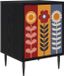 vidaXL Nachtkastje ESSEN Zwart eiken 36 x 33 x 51 cm Bewerkt hout