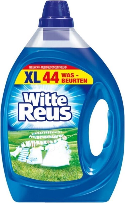 Witte-Reus Gel - 44 wasbeurten - Vloeibaar - Wasmiddel