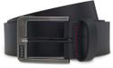 HUGO BOSS Leren riem Grover_Sz35 Belt W90 Black zwart