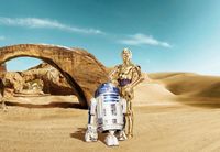 Fotobehangfactory Fotobehang Star Wars Lost Droids