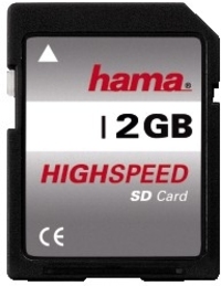 Hama HighSpeed SecureDigital Card 2 GB