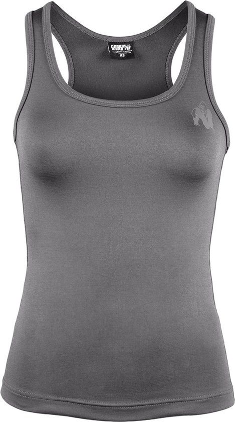 Gorilla Wear Indianapolis Tank Top - Grijs - XS | Fitness & Training | Vrouwen