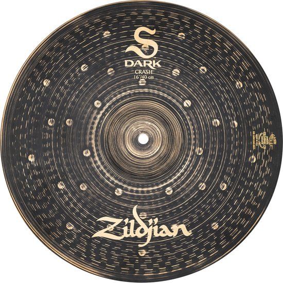 16" Zildjian S Family Dark Crash Brilliant 16 inch crash bekken