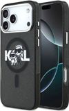 Karl Lagerfeld Back Cover Case - iPhone 17 Pro Max - Zwart - MagSafe-compatibel - Schokabsorberend