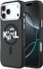 Karl Lagerfeld Back Cover Case - iPhone 17 Pro Max - Zwart - MagSafe-compatibel - Schokabsorberend