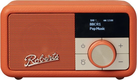 Roberts Revival Petite 2 - FM/DAB+/BT radio - Oranje