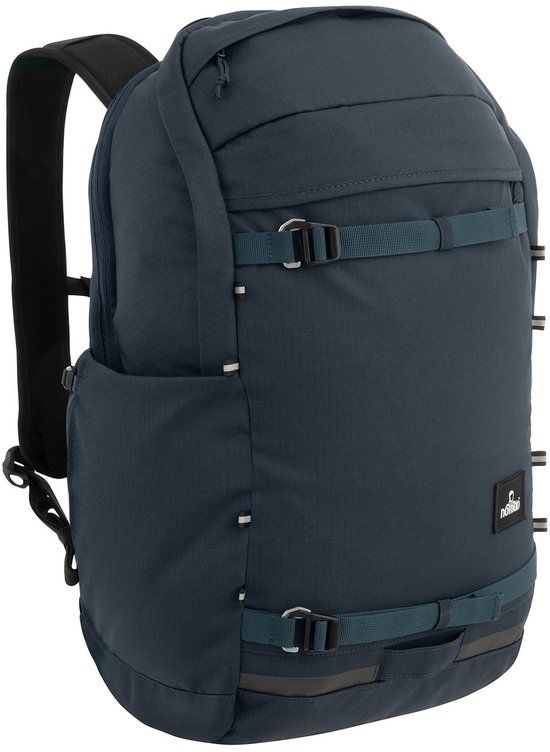 NOMAD® Torcal Premium 26 liter Rugzak | Donkerblauw | Dagrugzak School & Werk | Laptop Rugtas 16 inch | 100% Gerecycled Ripstop | incl Regenhoes