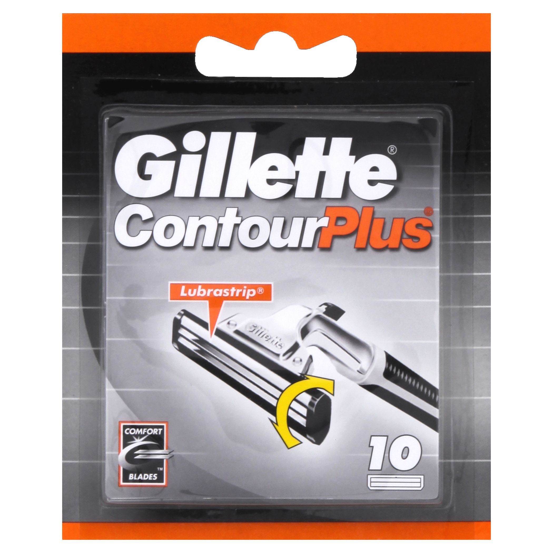Gillette Contour Plus 10 stuks - Scheermesjes voor Mannen