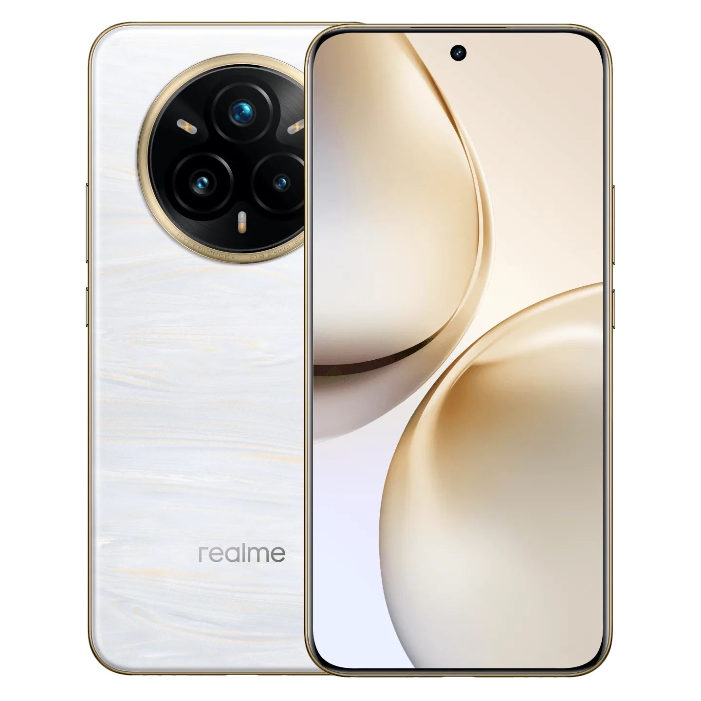realme 14 Pro+ 5G - 6.83" OLED - 8GB/256GB - Pearl White
