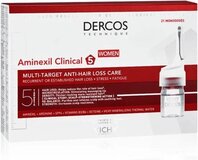 Vichy Dercos Aminexil Clinical 5 - Anti-Hair Loss Treatment for Women - 21 x 6ml