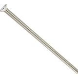 Hard-to-Find Fastener 014973309817 platte machineschroeven met sleuven, 8-32 x 4-inch