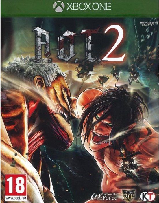 Koei Tecmo Games A.O.T.2 (Attack on Titan 2) Standard Edition Xbox One