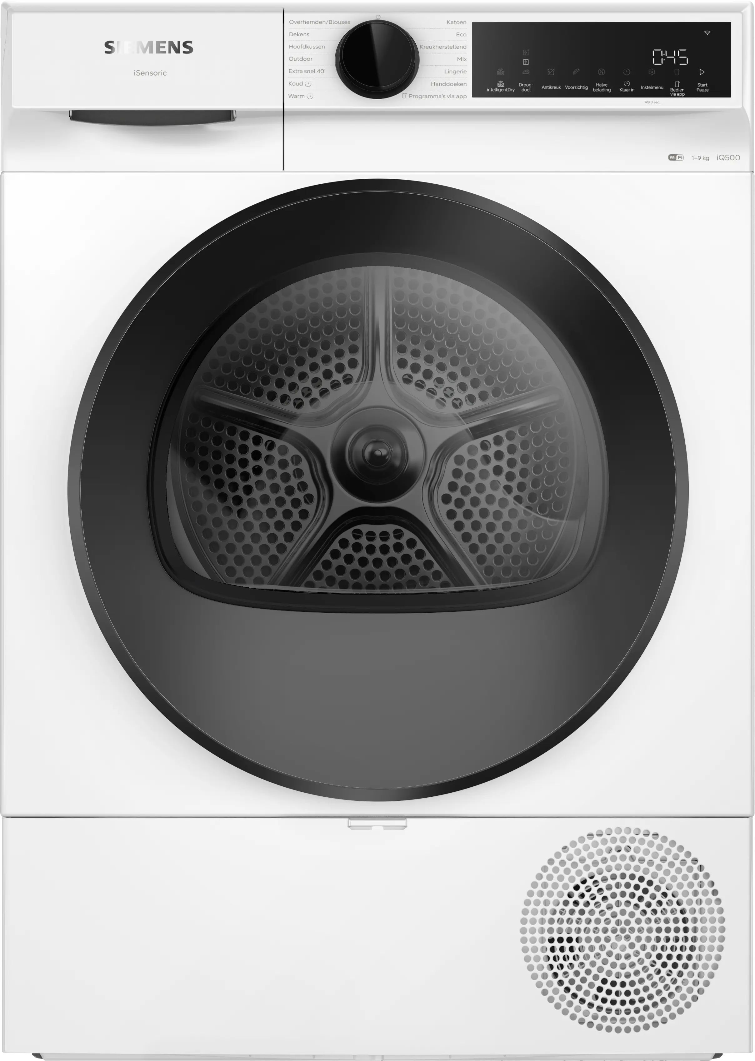 Siemens iQ500 WQ32J200NL Warmtepompdroger - 9 kg - AutoDry - Wit