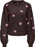 ONLY - ONLRICA LS DETAIL O-NECK CC KNT Dames Trui