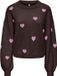 ONLY - ONLRICA LS DETAIL O-NECK CC KNT Dames Trui