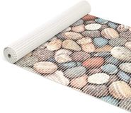 ANRO Badmat Stenen Wit 65x100cm