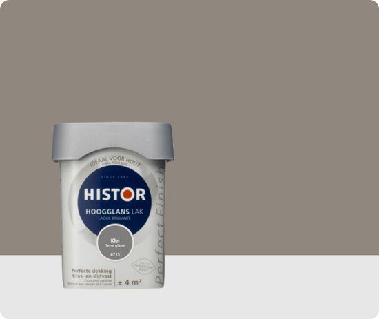 Histor Perfect Finish Hoogglanslak Klei 6715 - 250 ml
