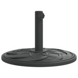 VidaXL Parasolvoet Zwart