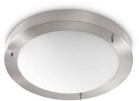 Artdelight Plafondlamp Yuca Ø 30 cm 12 Watt mat chroom