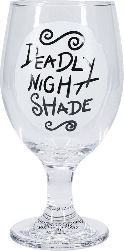 Paladone Nightmare Before Christmas Glow in the Dark Glass