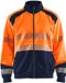 Blåkläder Sweatshirt hele rits High Vis 3558-2528 - High Vis Oranje/Marineblauw - M